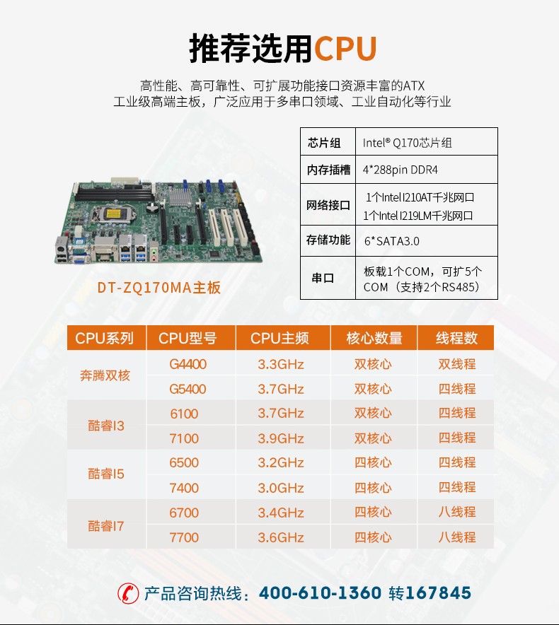 酷睿7代工控機(jī),IPC-610L6串口2網(wǎng)口14USB,DT-610L-ZQ170MA.jpg