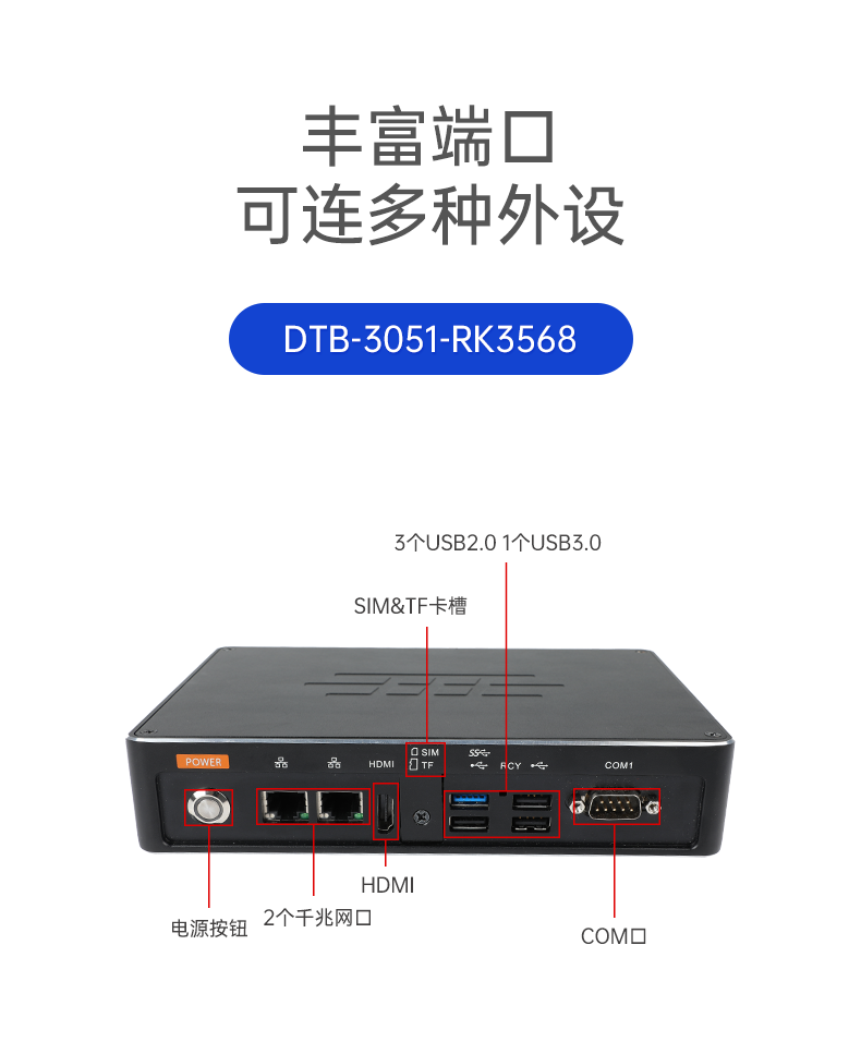 ARM工控機,rk3588 四核處理器,支持Ubuntu18.04系統,DTB-3053-RK3588.png