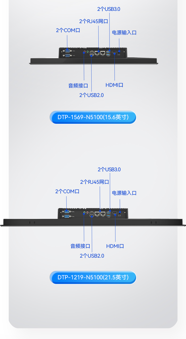 10.1/15.6/21.5寸電腦一體機(jī),搭載賽揚(yáng)N5100 CPU,工業(yè)一體機(jī)廠家,DTP-1569-N5100.jpg