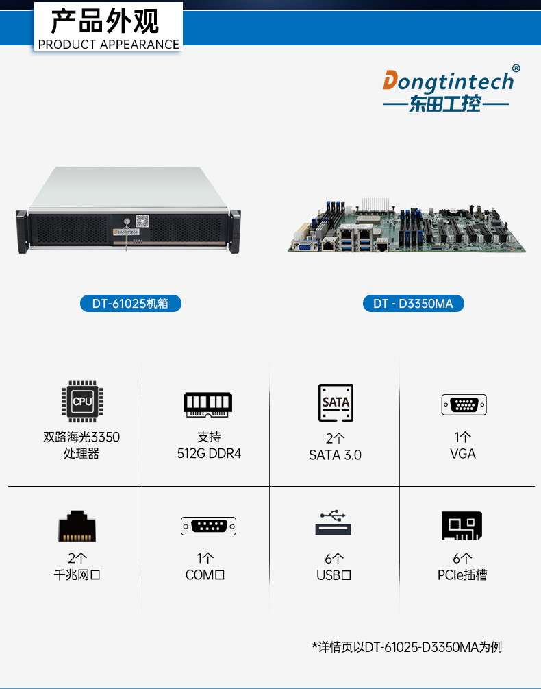 國產統信UOS系統工控機,東田海光CPU國產方案,軟硬件深度適配優化,DT-61025-D3350MA.jpg