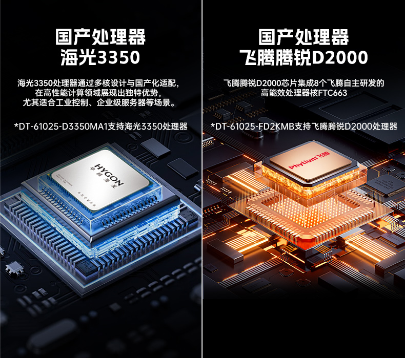 國產統信UOS系統工控機,東田海光CPU國產方案,軟硬件深度適配優化,DT-61025-D3350MA.jpg